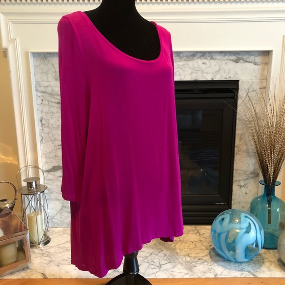 Lane Bryant Sweaters - Lane Bryant Fuschia Sweater